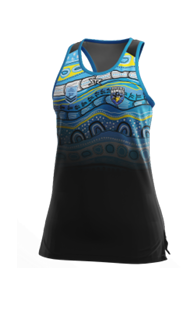 Female Playing Singlet