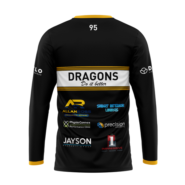 Doyalson Black L/S Unisex Supporters Shirt