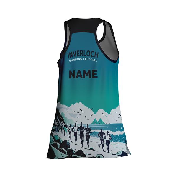 Inverloch Running Singlet Female (Blue)