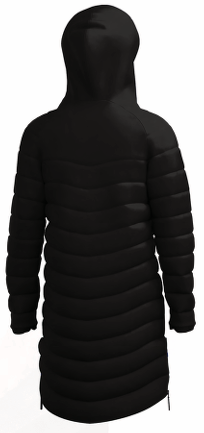 South Cardiff Puffer Unisex Bench Coat