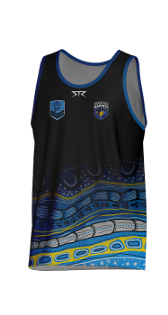 Junior Training Singlet BLACK - Female