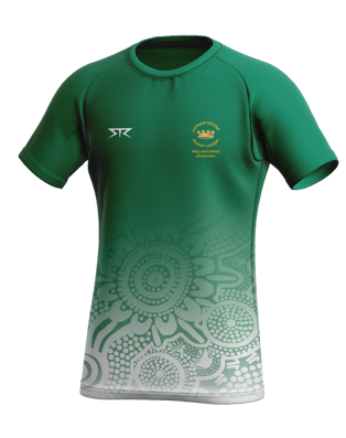 Power House Indigenous Contact Training Tee Female (Green)
