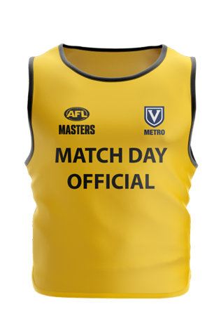 AFLVM Match Day Official Bibs