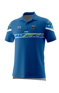 Coaches/Players Polo Shirt Female BLUE