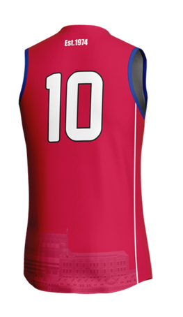 Newcastle City Touch Female Playing Singlet - Alternate