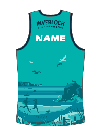 Inverloch Female Green Running Singlet