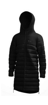 Logo Puffer Coat Female