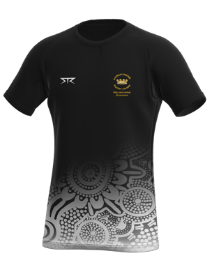 Power House Indigenous Contact Training Tee Female (Black)