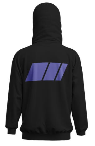 AUMT Female Black Hoodie