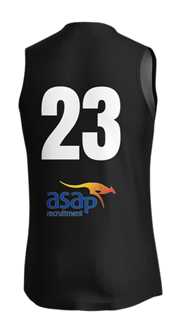 Ascot Vale Reversible AFL Jersey (Sleeveless)