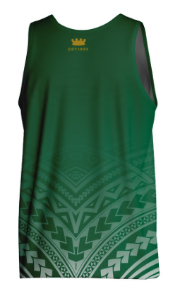 Power House Pasifika Training Singlet Female (Green)