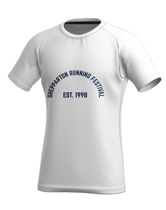 Shepparton Running Festival White Casual Tee Female
