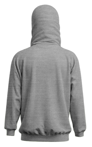 Lakes Entrance Grey Casual Hoodie Unisex