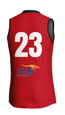 Ascot Vale Reversible AFL Jersey (Sleeveless)