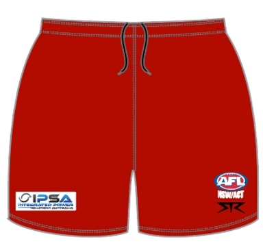 Killarney Vale Male Playing Shorts - Red