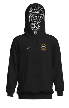 Power House Indigenous Black Hoodie Female