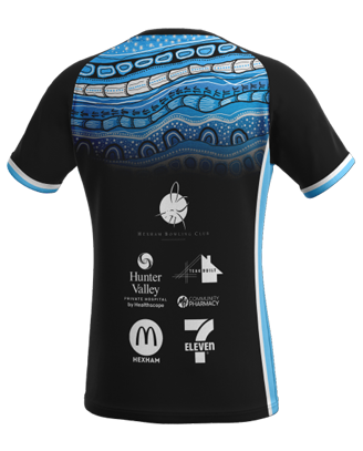Shortland Devils Black Indigenous Training Shirt - MALE