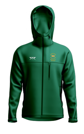 Power House Green Hooded Softshell Jacket Female
