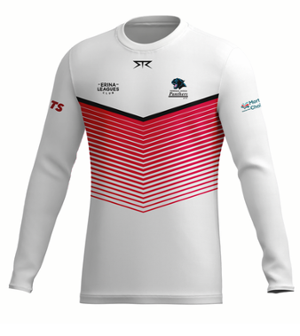 TA Male LS Training Shirt - White
