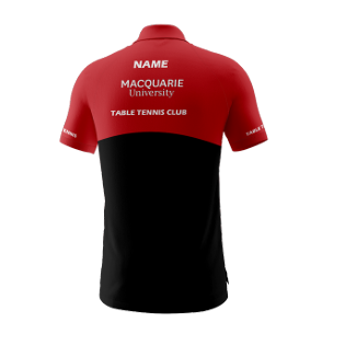Men's MQU Table Tennis Polo REPREVE Single Line