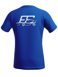 AUMT Unisex Blue Workshop Casual T-Shirt