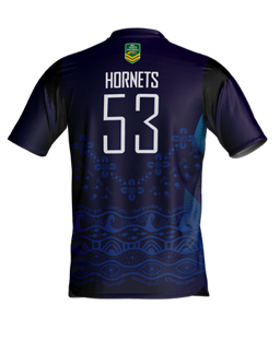 Hornets Touch Men's Playing Shirt NSW Logo