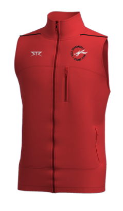 ACCA Male Red Softshell Vest