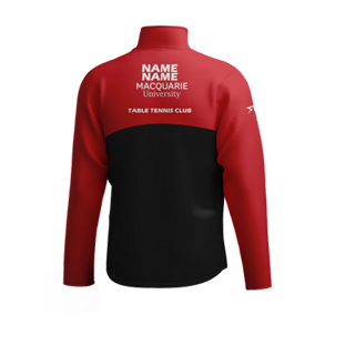 Women's MQU Table Tennis Track Jacket Double Line