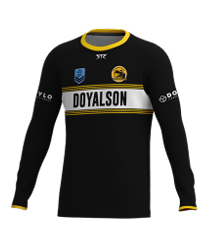 Doyalson Black L/S Unisex Supporters Shirt