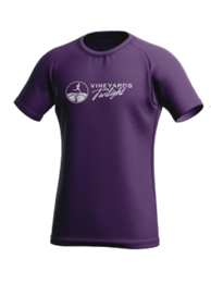 Purpe Male Casual Tee
