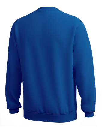 Female Blue Crew Neck