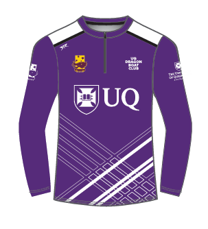 UQ Dragon Boat Male LS Competition Tee