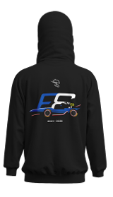 AUMT Male Black Hoodie