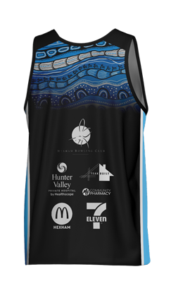 Shortland Devils Black Indigenous Training Singlet - FEMALE