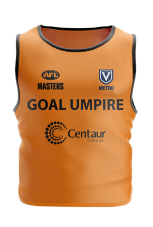 AFLVM Goal Umpire Bibs