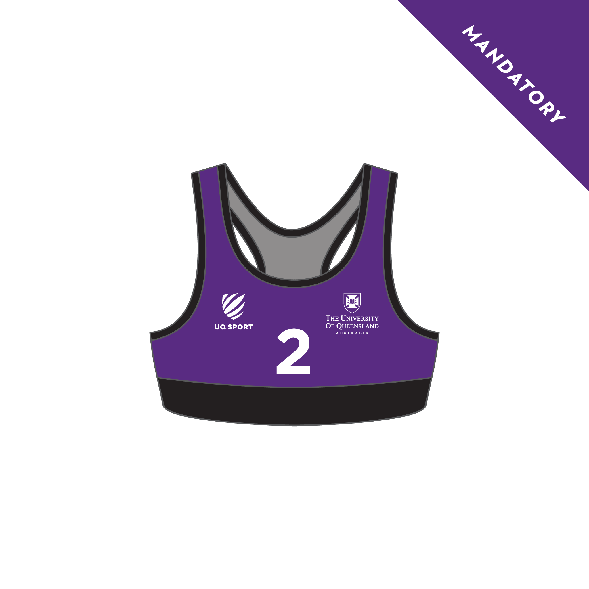 UQ Sport Beach Volleyball Crop