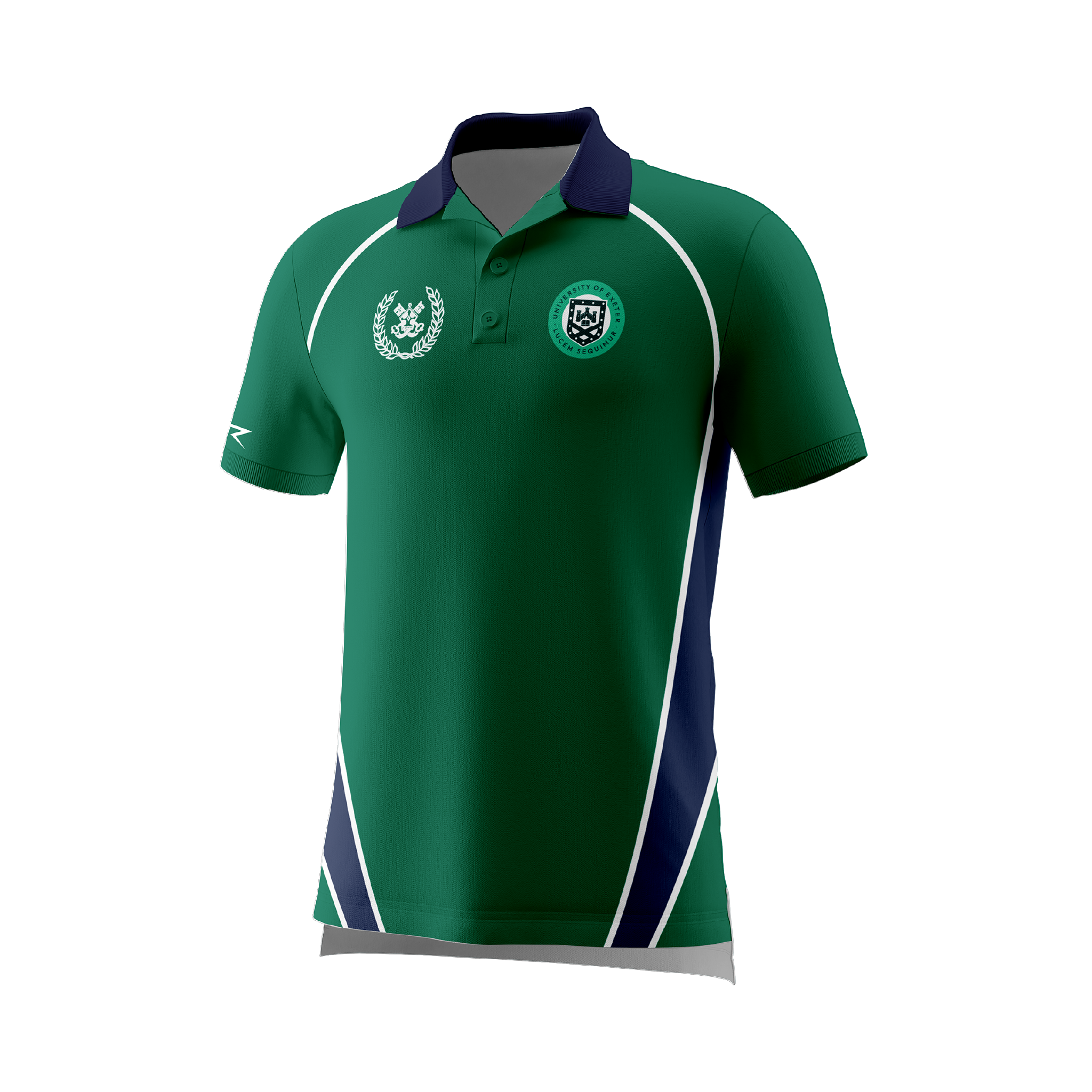 Men's UE Monash Bottle Green/Ink Polo