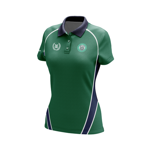 Women's UE Monash Bottle Green/Ink Polo