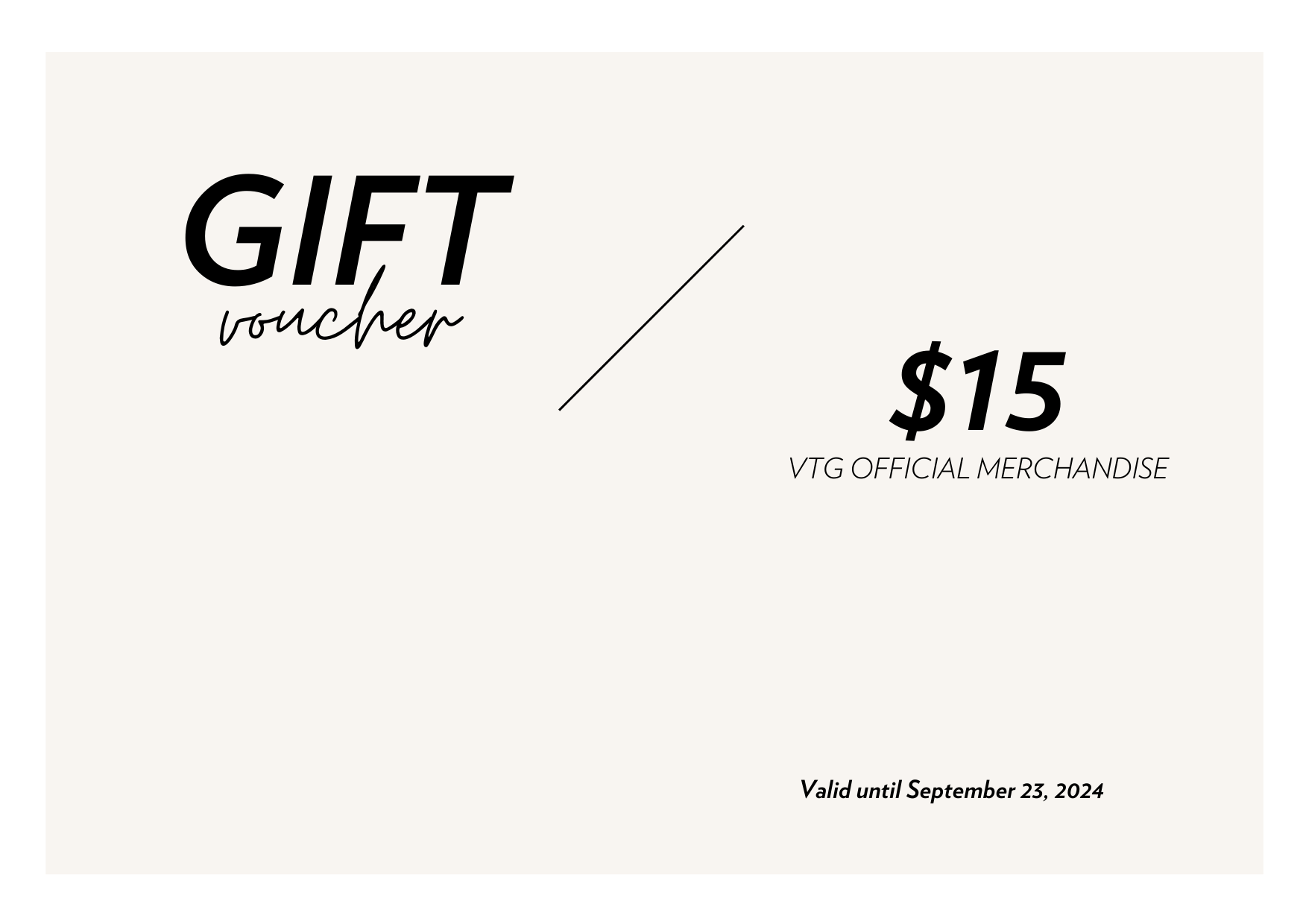 Gift card