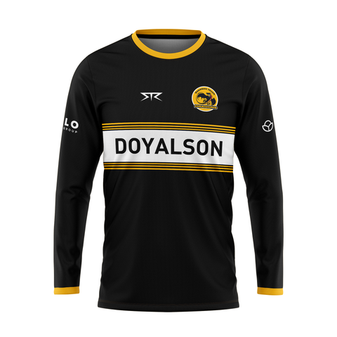 Doyalson Black L/S Unisex Supporters Shirt