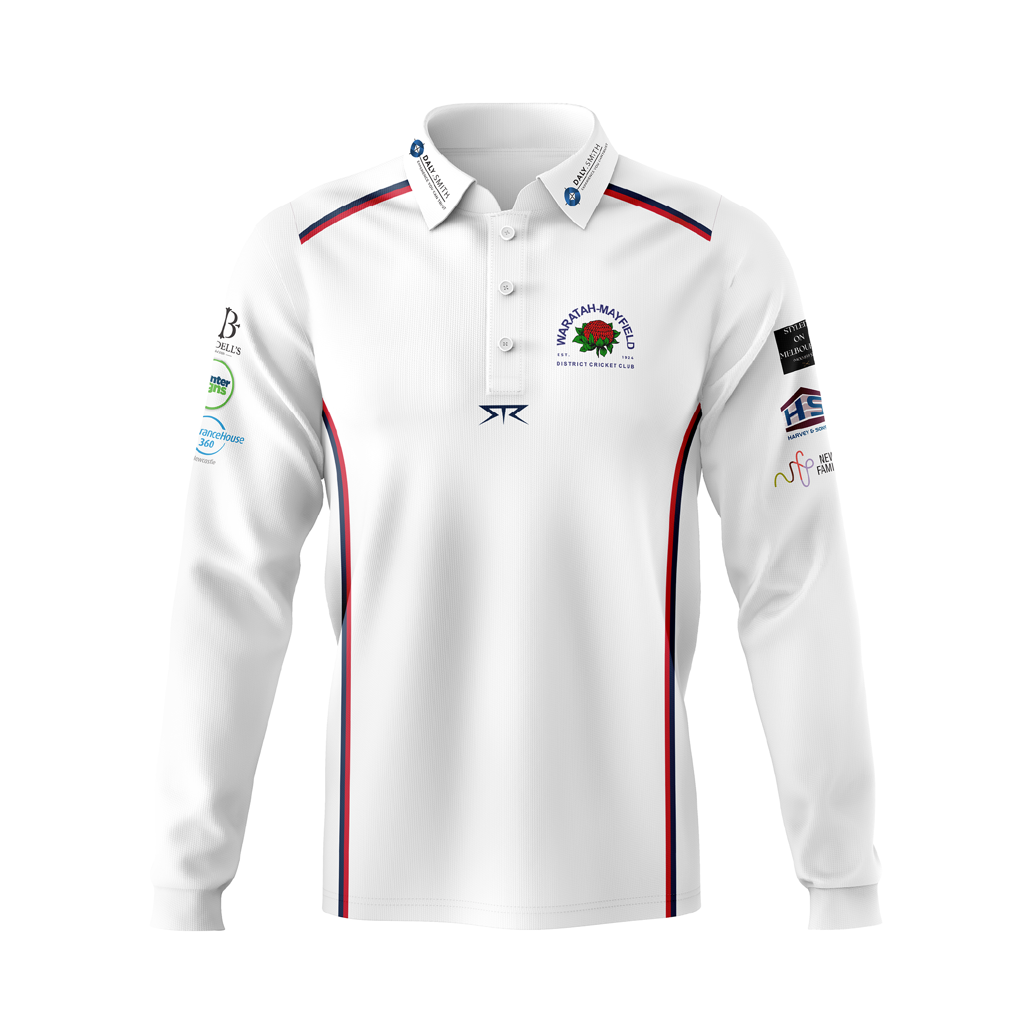 WMDCC CS Womens White Playing Top LS