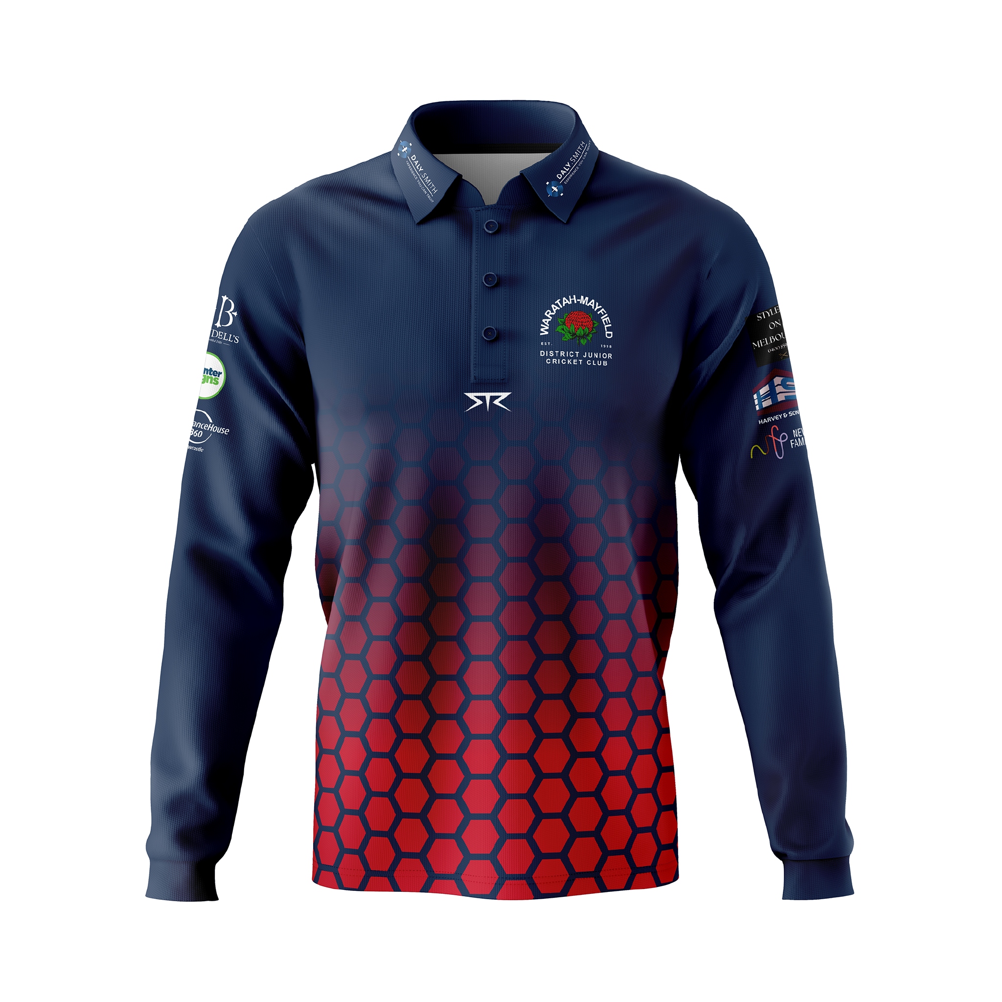 WMDCC CS Snr Mens Coloured Playing Polo LS