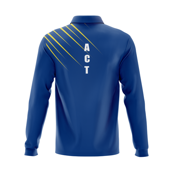 ACT Masters Athletics Womens LS Polo
