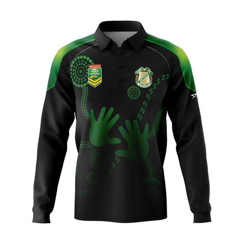 Cav Rd Staff Men's Polo LS