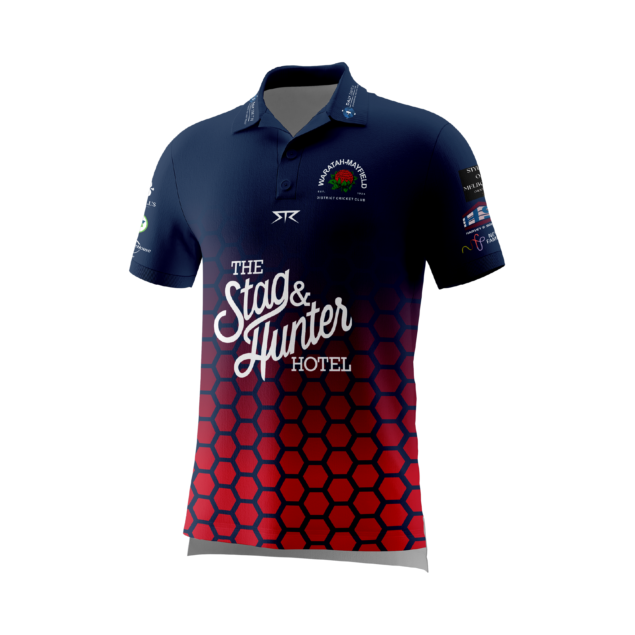Waratah-Mayfield Cricket Club Mens Coloured Playing Top