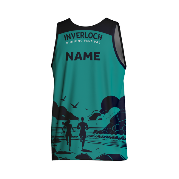 Inverloch Running Singlet Male (Green)