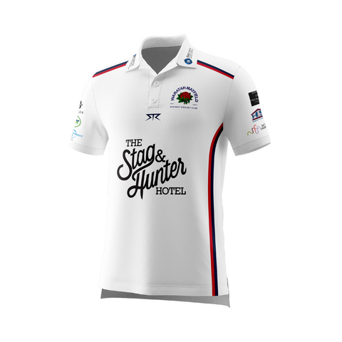 Waratah-Mayfield Cricket Mens White Playing Polo