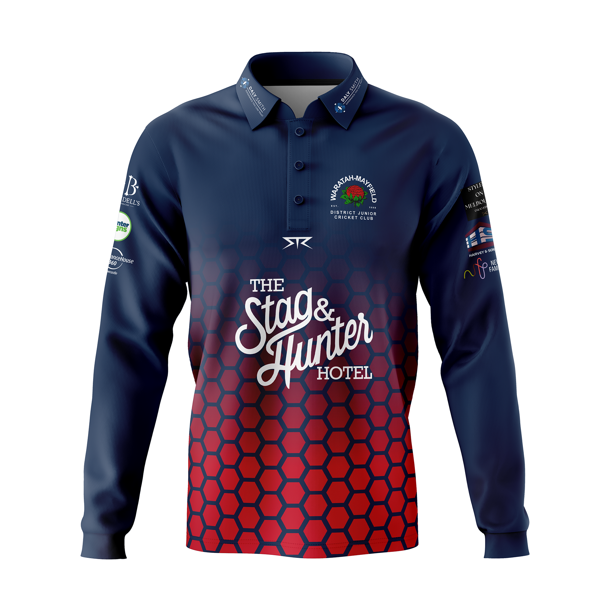 Waratah-Mayfield Cricket Club Womens LS Playing Polo