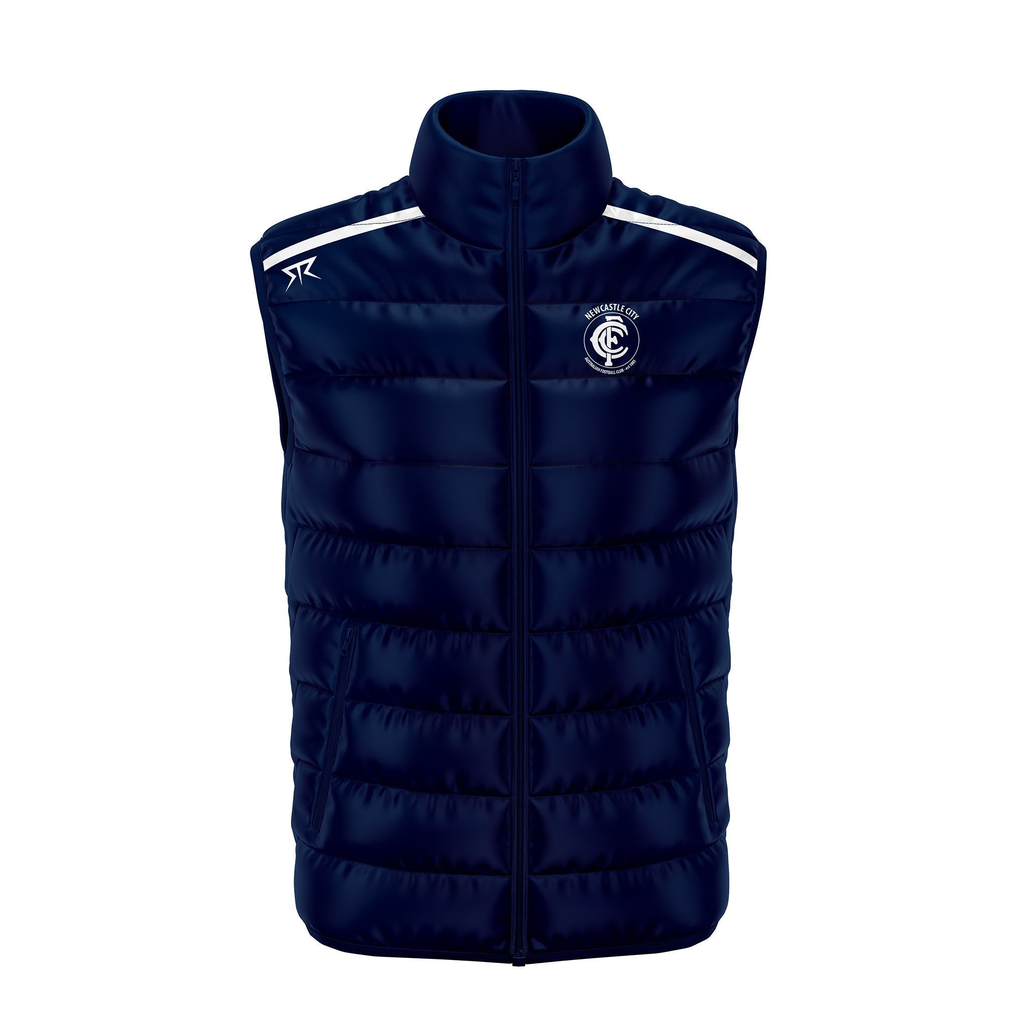 Newcastle City Junior Female Puffer Vest