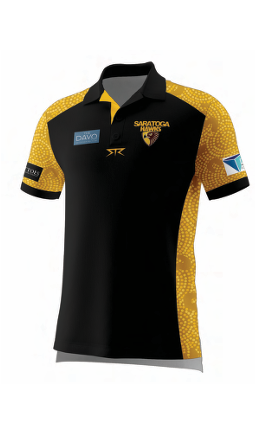 Saratoga Hawks Male Polo